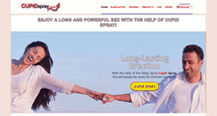Desktop Screenshot of cupidspray.com